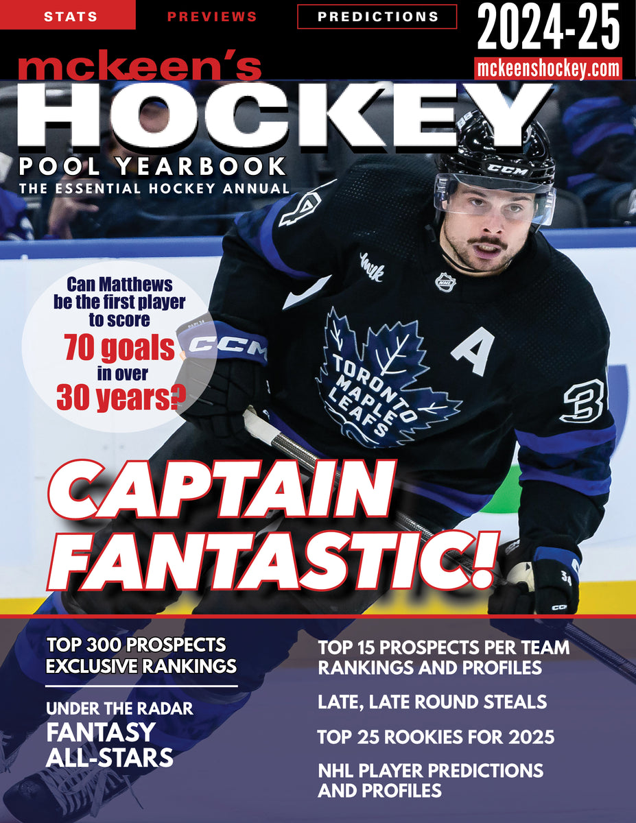 MCKEENS 2024-25 NHL HOCKEY POOL YEARBOOK - DIRECT DOWNLOAD – McKeen's ...